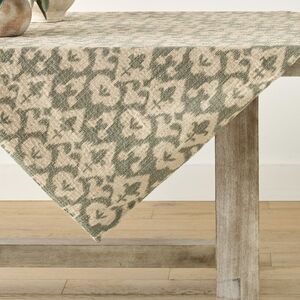 Pottery Barn KANTHA IKAT Table Throw Embroidered